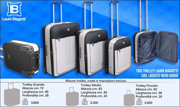 Trolley 2025 piccolo dimensioni